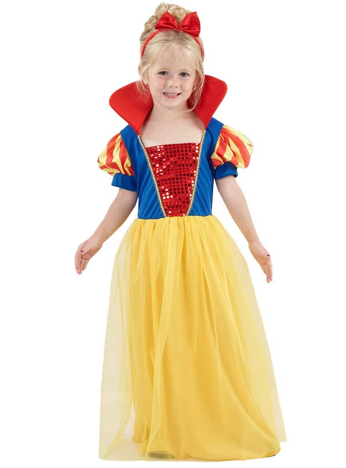 Toddler Girls Cute Snow White Costume