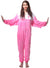 Pink Flamingo Plush Kid's Costume Onesie - Front View