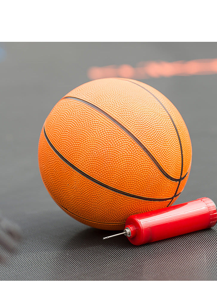 14 Foot Round Trampoline With Basketball Hoop And Green Padding - Alternate Image 5