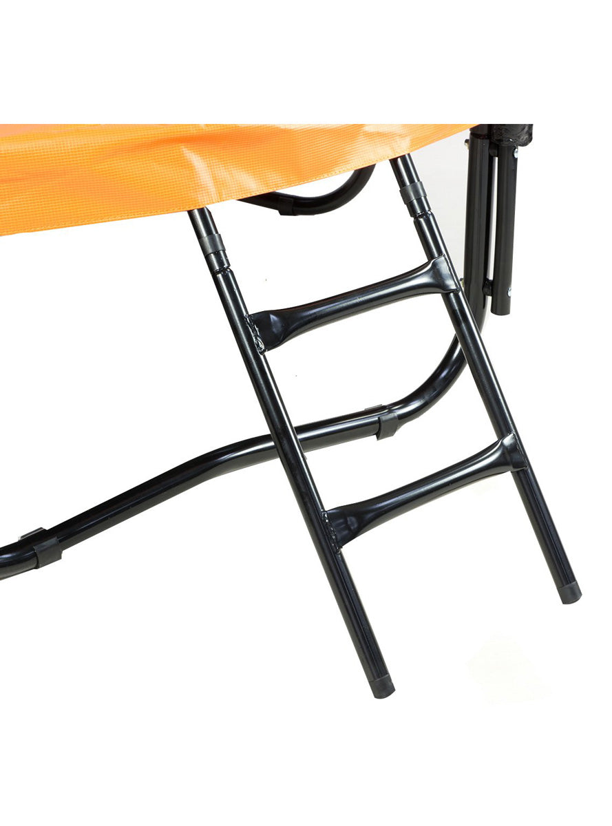 14 Foot Round Trampoline With Orange Padding And Safety Net - Alternate Image 2