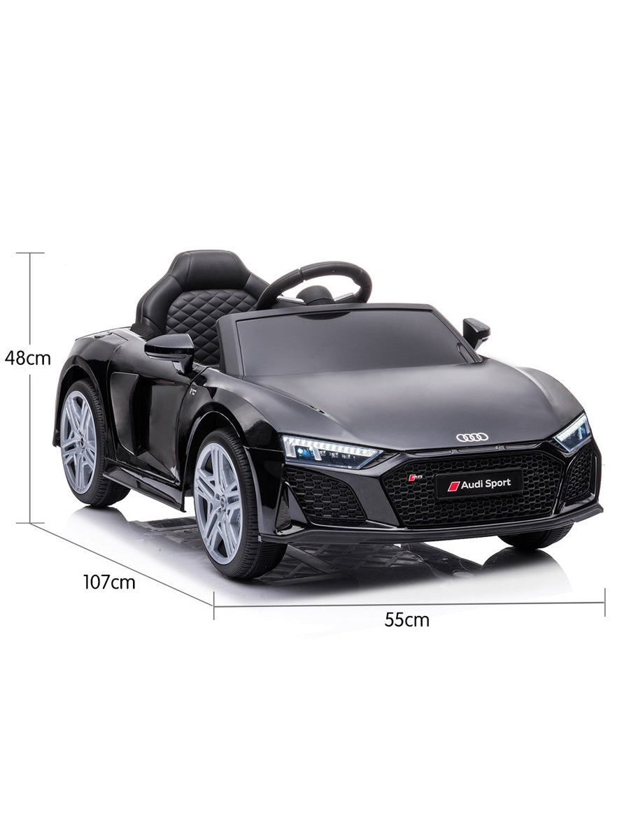 Kahuna Black Audi Sport Kids Electric Ride On Car - Dimensions Image