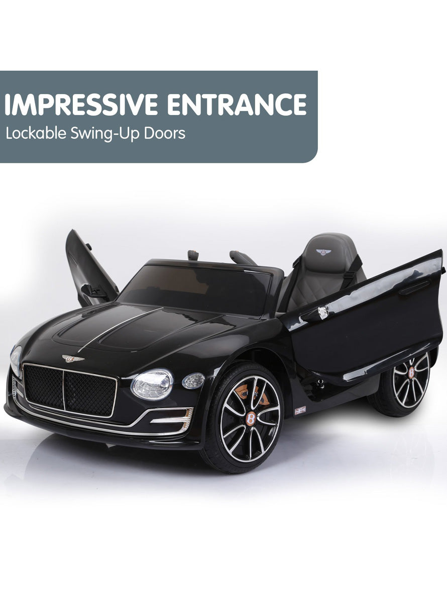 Kahuna Black Bentley EXP 12 Licensed Speed Kids Electric Ride On Car - Info Image 3