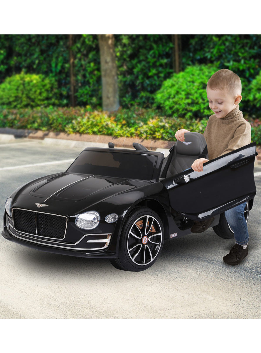 Kahuna Black Bentley EXP 12 Licensed Speed Kids Electric Ride On Car - Lifestyle Image 2