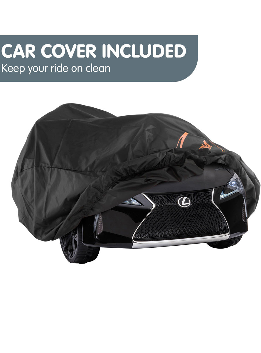Kids Electric Ride On Car Kahuna Lexus LC 500 Licensed Black - Info Image 7