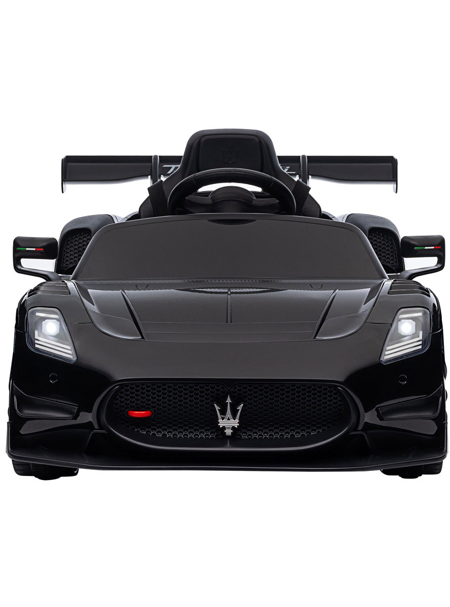 Kids Electric Ride On Car Kahuna Maserati MC20 GT2 Licensed Black - Front Image