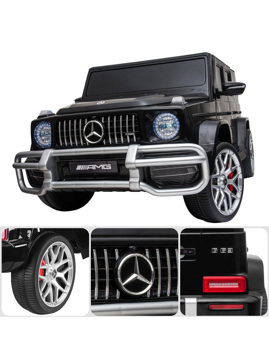 Kahuna Black Mercedes Benz AMG G63 Kids Electric Ride On Car - Alternate Image