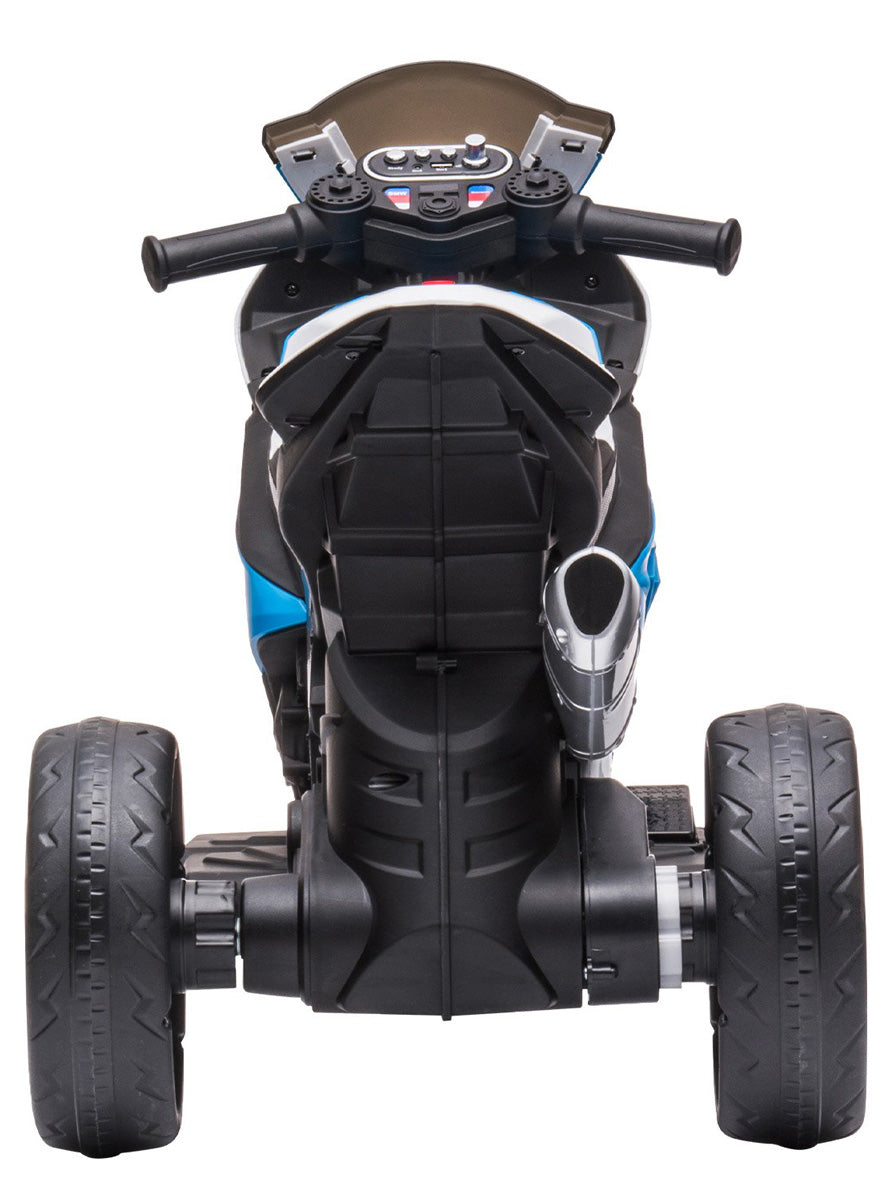 Kids Electric Ride On Motorbike Kahuna BMW HP4 Blue - Back On Image