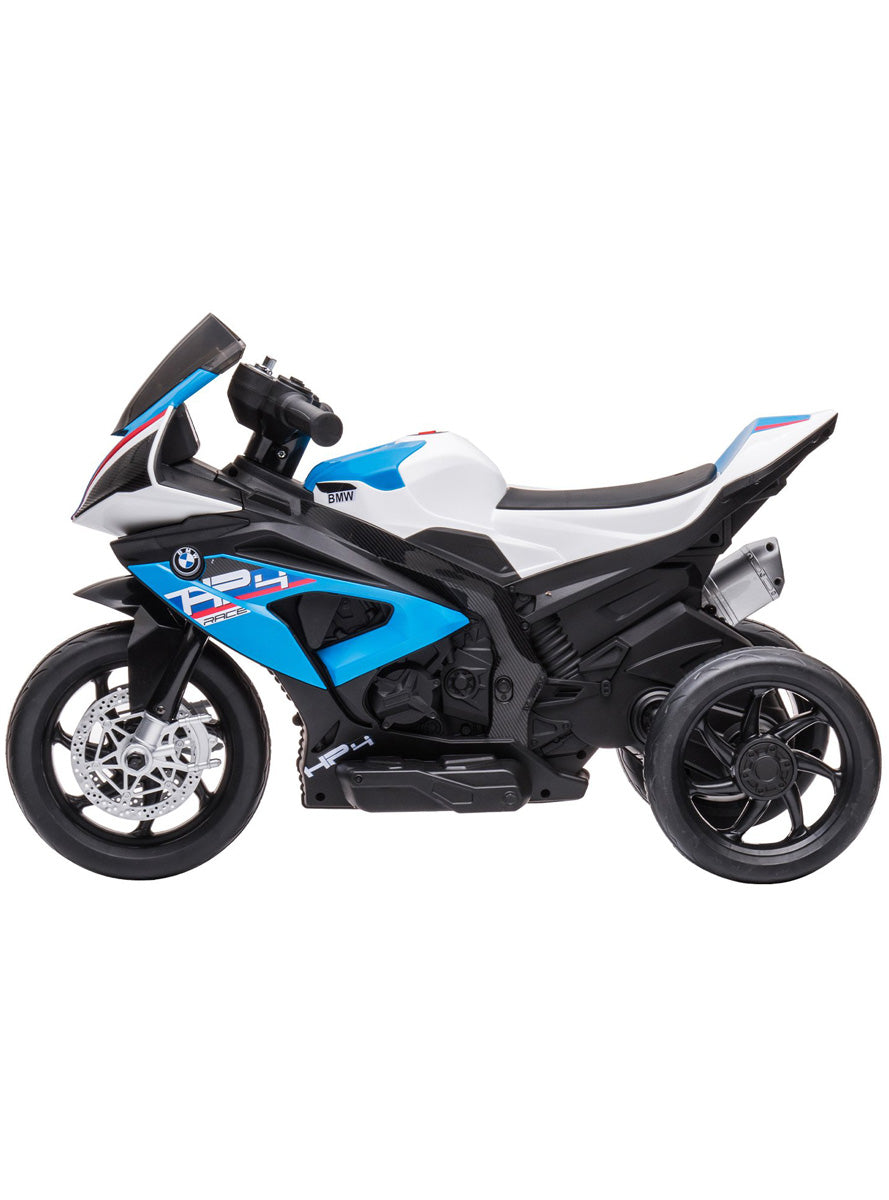 Kids Electric Ride On Motorbike Kahuna BMW HP4 Blue - Side Image
