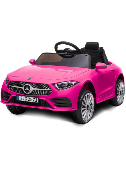 Kids Remote Controlled Electric Ride On Car Kahuna Mercedes Benz CLS 350 Hot Pink - Main Image