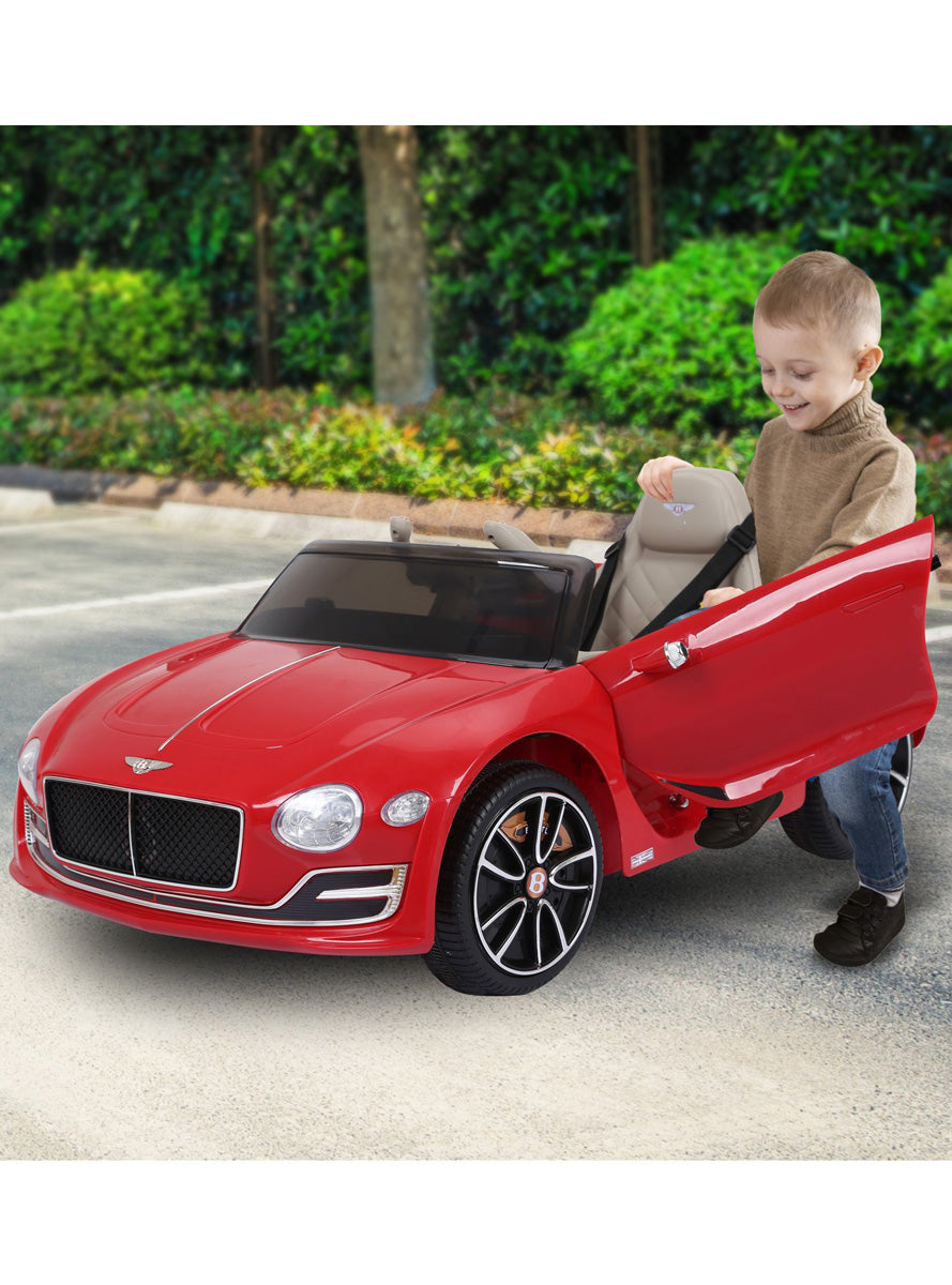 Kids Electric Ride On Car Kahuna Bentley EXP 12 Licensed Speed Red - Lifestyle Image 1