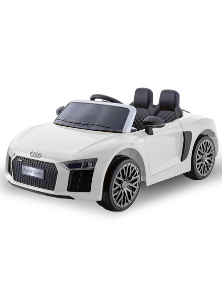 Kids Electric Ride On Car Kahuna Audi R8 Spyder White - Main Image
