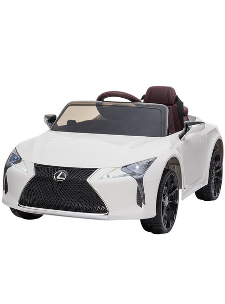 Kids Electric Ride On Car Kahuna Lexus LC 500 Licensed White