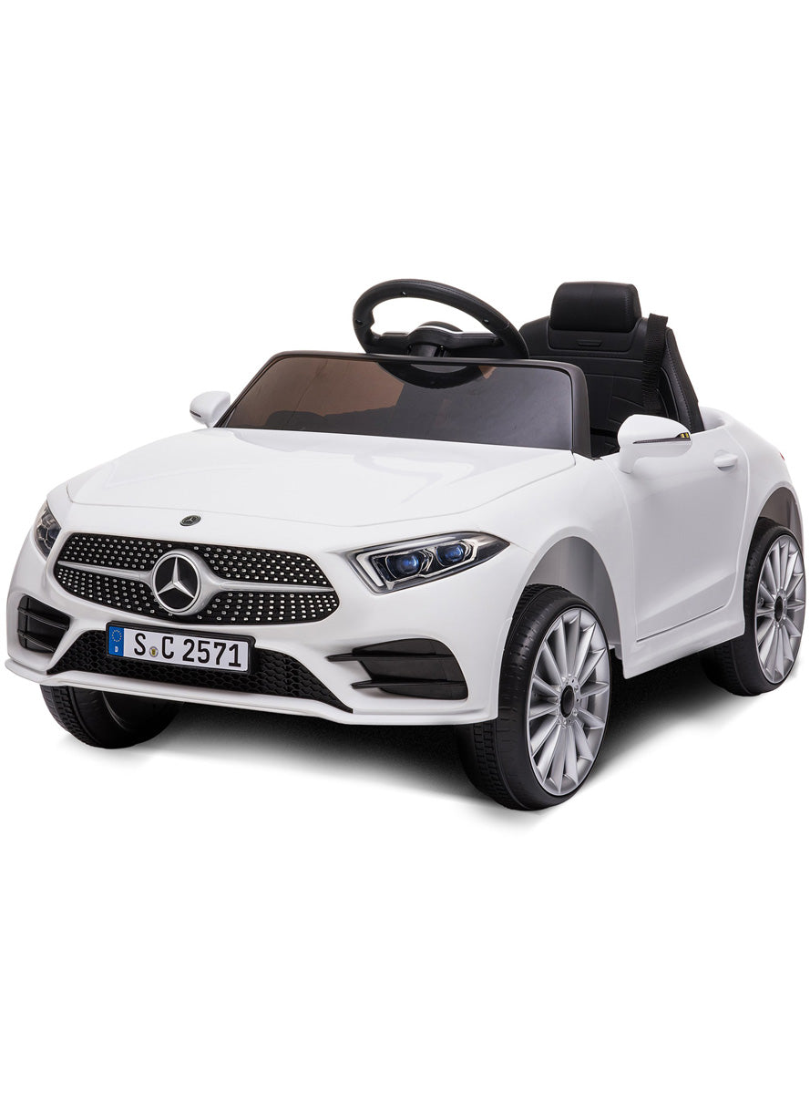 Kids Remote Controlled Ride On Car Kahuna Mercedes Benz CLS 350 White - Main Image
