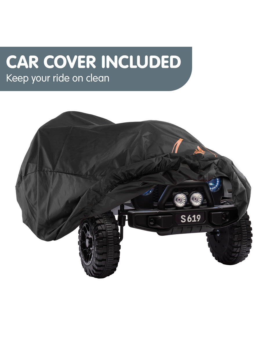 Kids Electric Ride On Car Kahuna S619 Gravity White - Info Image 7
