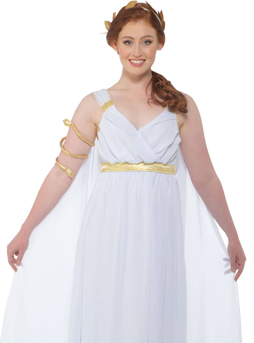 Women's Fancy Dress Greek Goddess Costume - Alternate Image
