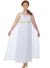Women's Fancy Dress Greek Goddess Costume - Main Image