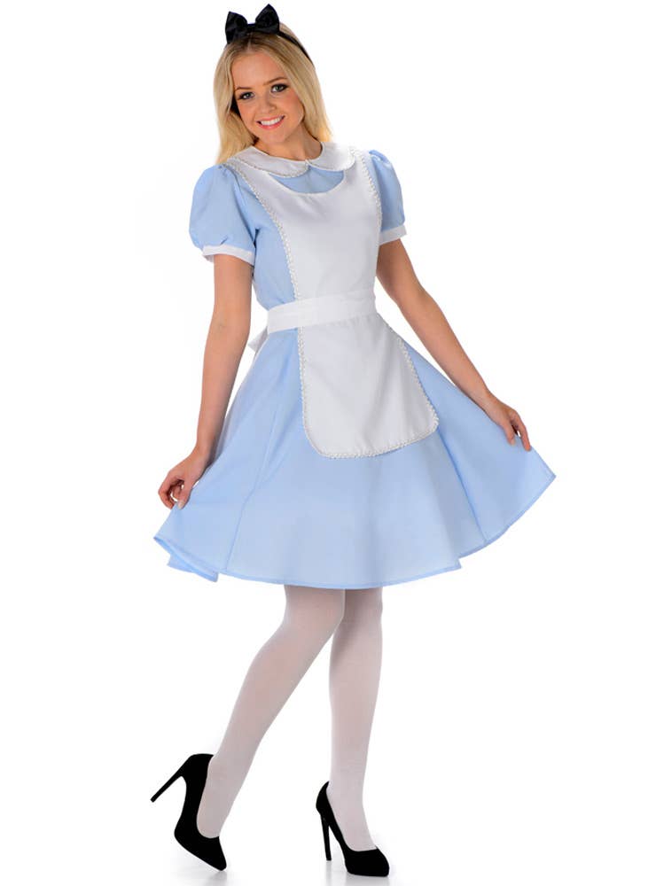Blue and White Alice Costume Dress