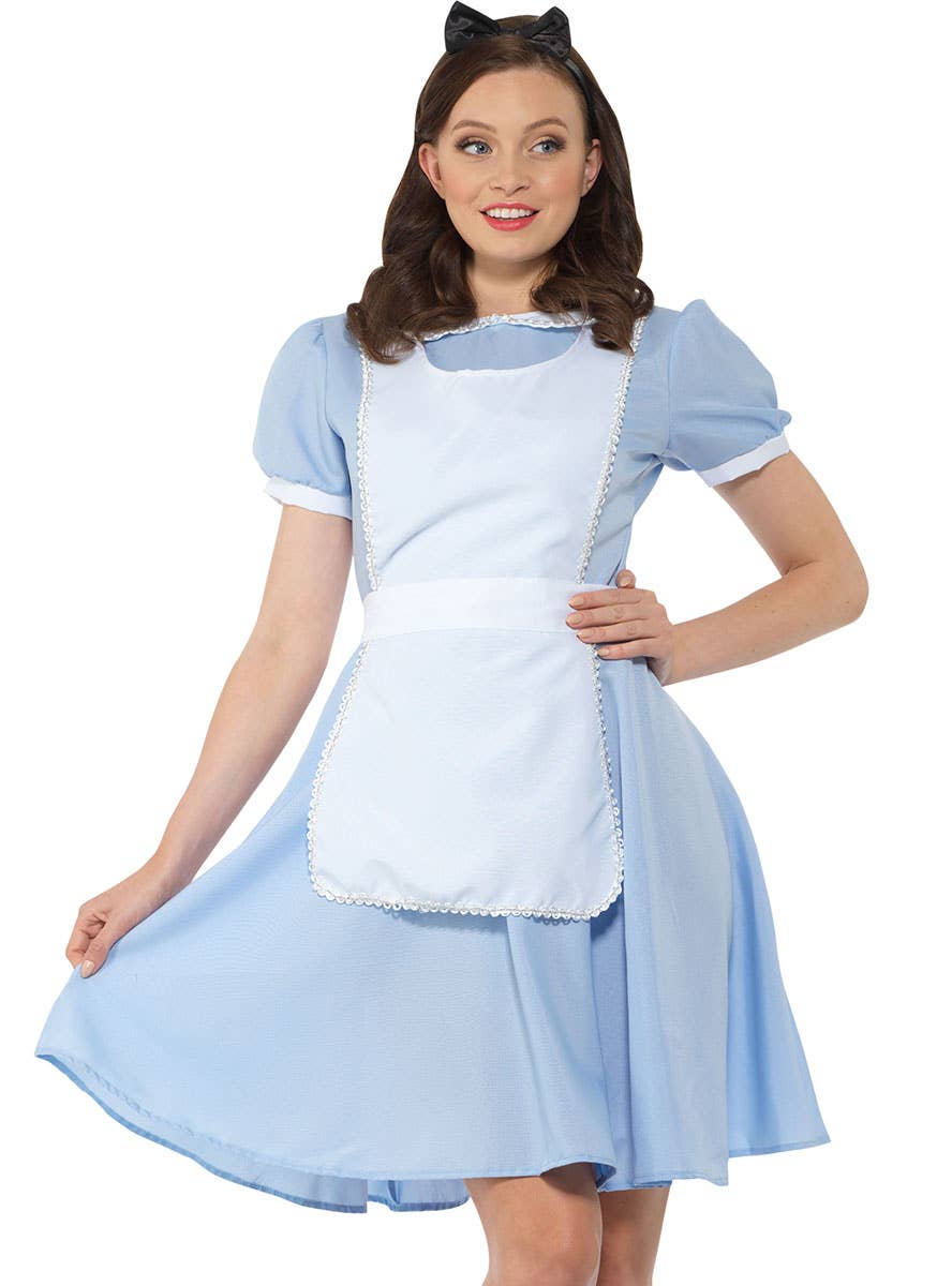 Blue and White Alice Costume Dress