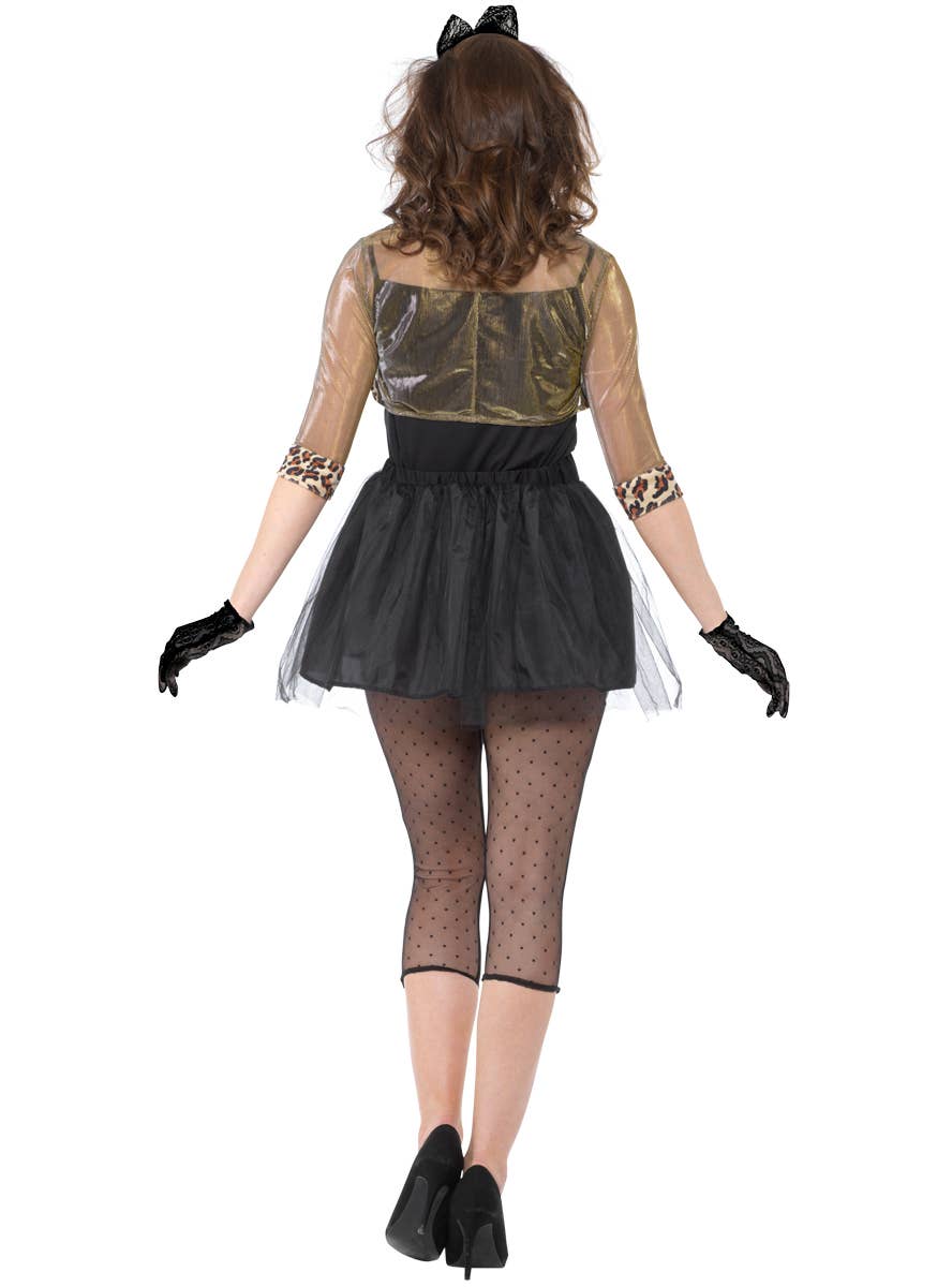 1980's Desperately Seeking Susan Madonna Inspired Women's Fancy Dress Costume - Back Image