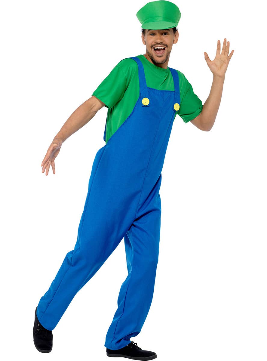 Costume Super Mario Années 80 Déguisement Super Plumber Homme