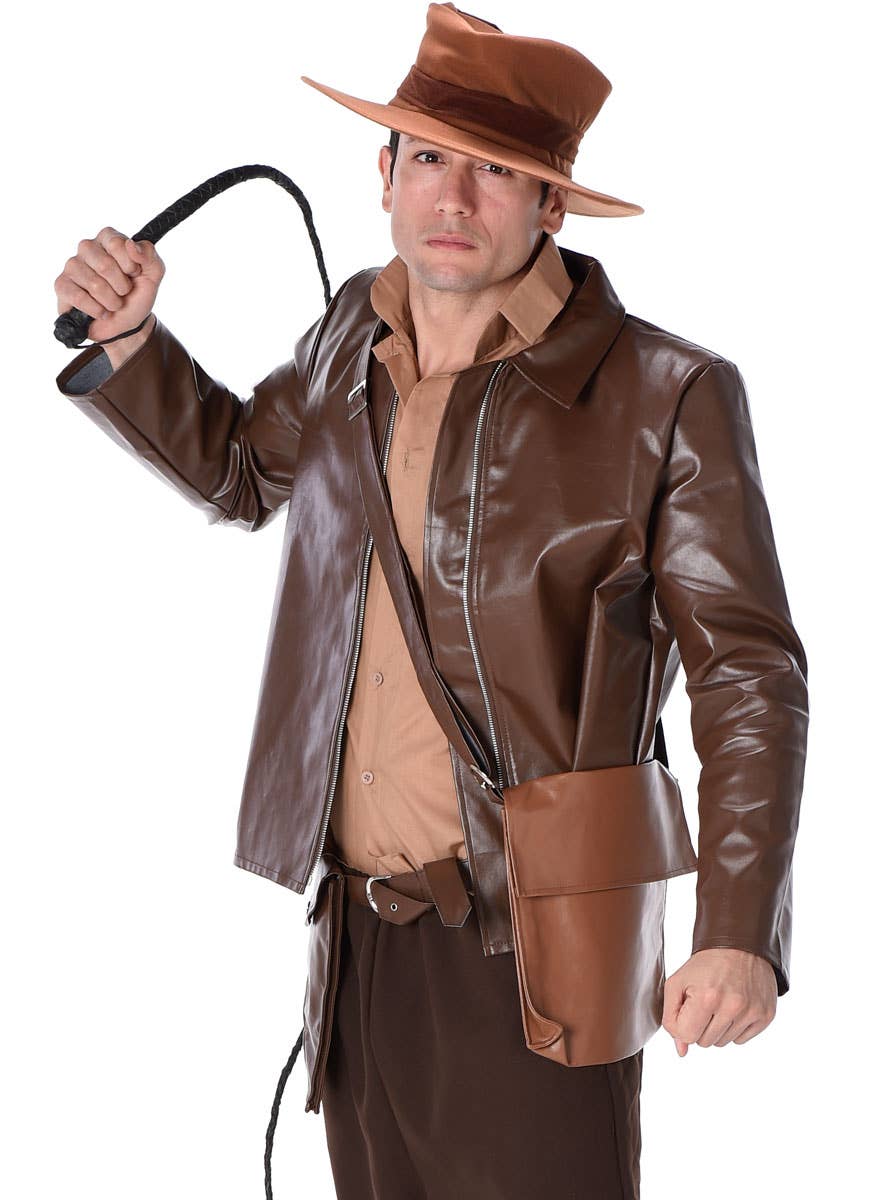 Indiana Jones Men's Fancy Dress Costume Close Image