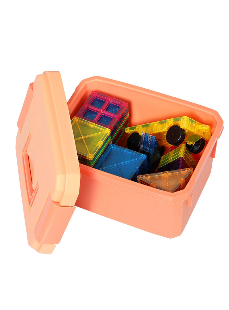 Keezi Kids 60 Piece Magnetic Tiles Playset - Alternate Image