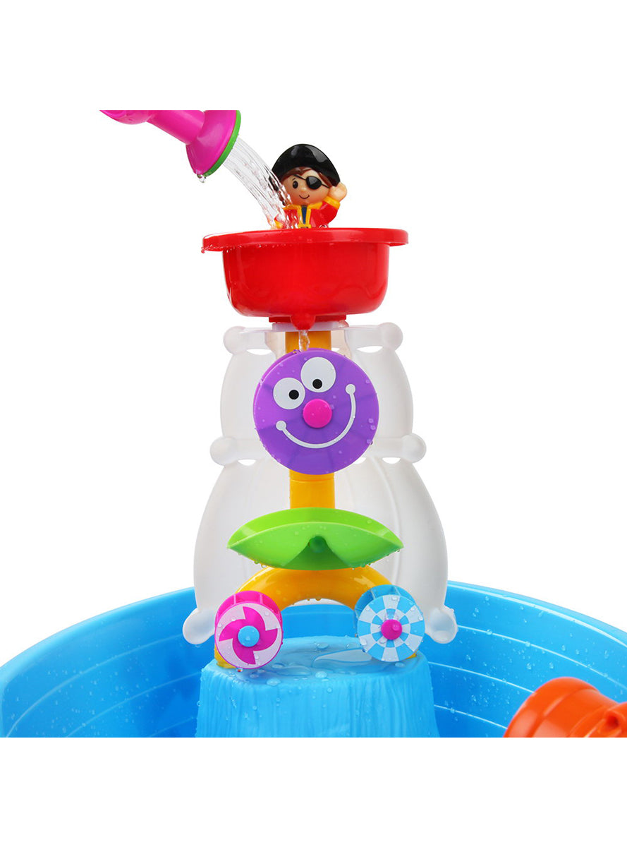Keezi Kids Plastic Outdoor Pirate Water And Sand Play Table - Close Image 3