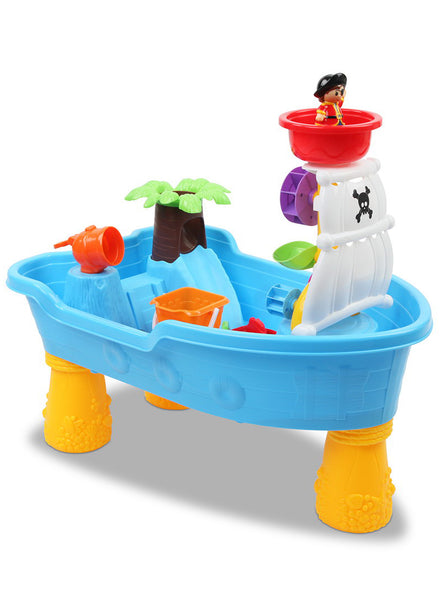 Keezi Kids Plastic Outdoor Pirate Water And Sand Play Table - Main Image