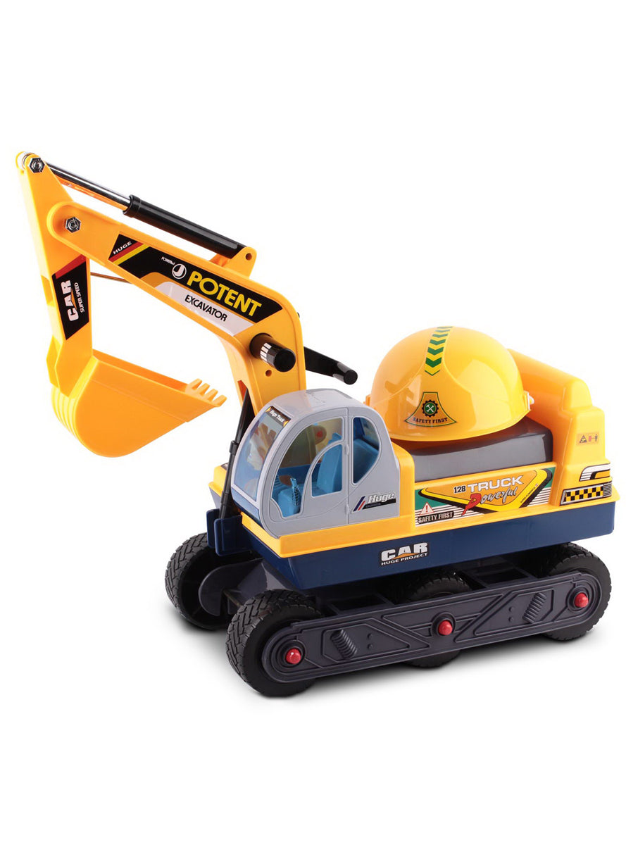 Keezi Kids Ride On Digger Sandpit Toy - Main Image