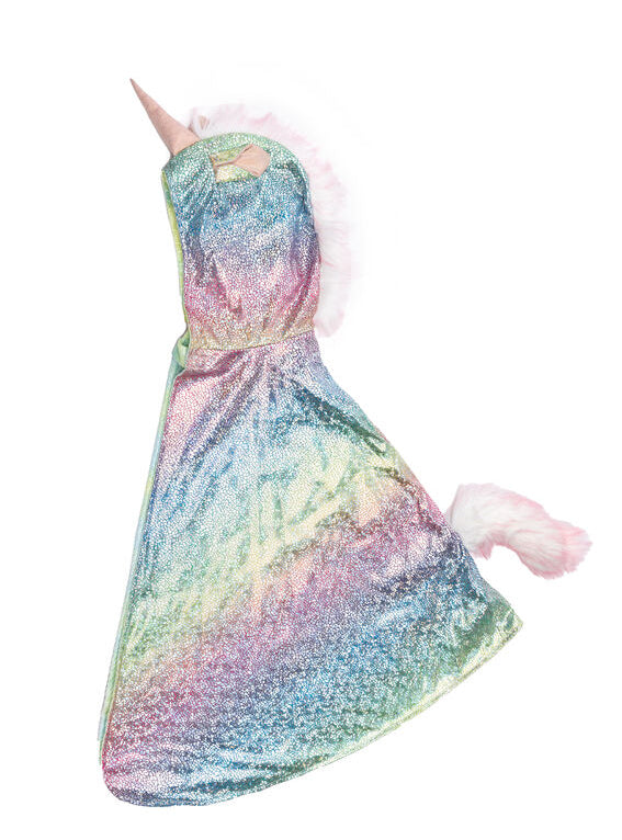 Kids Reversible Dragon And Unicorn Costume Cape Small - Alternate Image 2