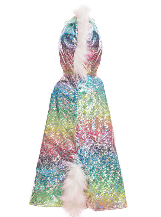 Kids Reversible Dragon And Unicorn Costume Cape Small - Alternate Image 4