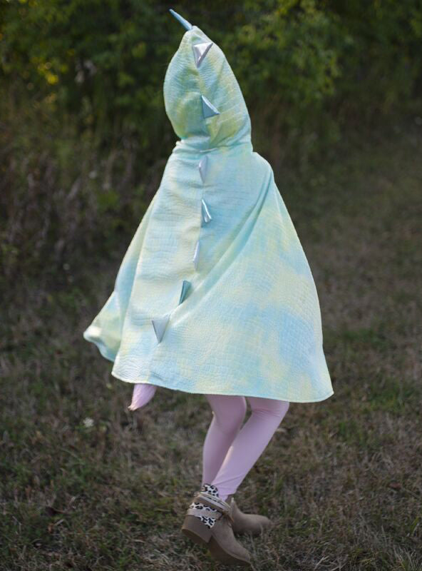 Kids Reversible Dragon And Unicorn Costume Cape Small - Lifestyle Image 3