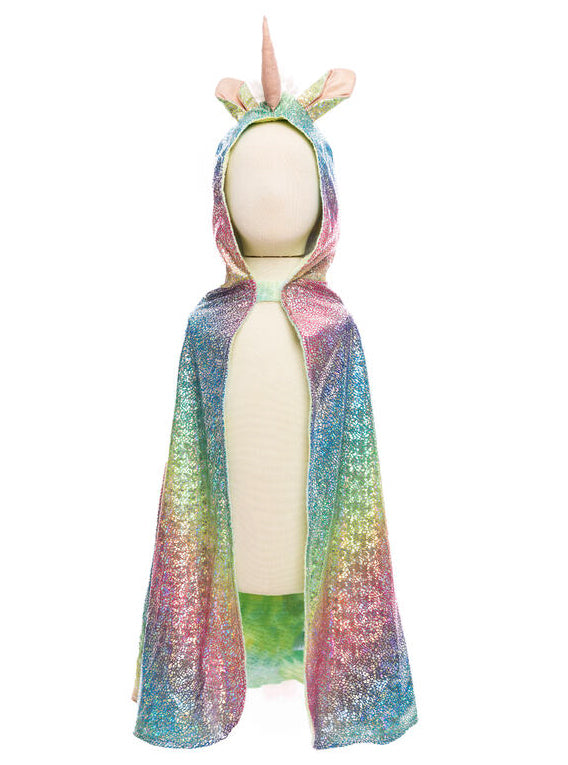 Kids Reversible Dragon And Unicorn Costume Cape Small - Main Image