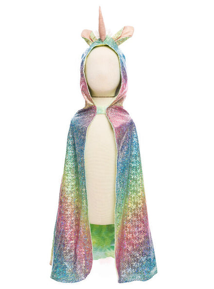 Kids Reversible Dragon And Unicorn Costume Cape Small - Main Image