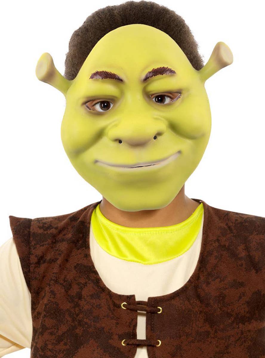 EVA Foam Shrek Costume Mask for Kids