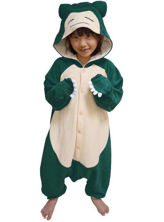 Kid's Pokemon Inspired Snorlax Costume Onesie