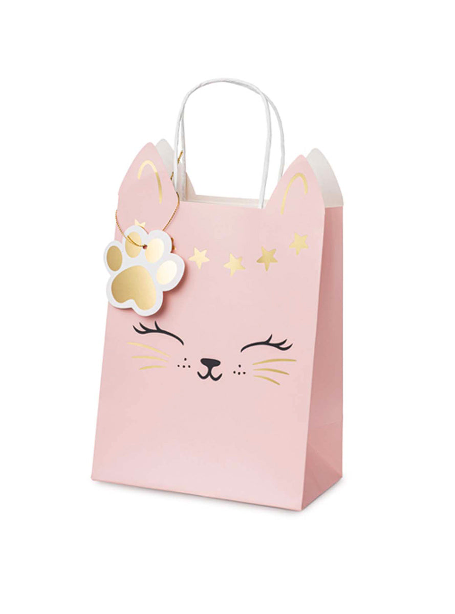 Kitty Party 18cm Pink Gift Bag - Main Image