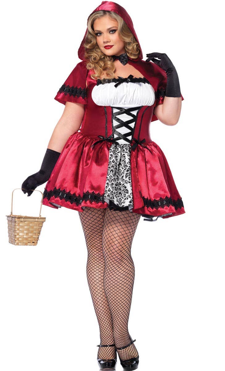 Plus Size Women's Sexy Little Red Riding Hood Costume