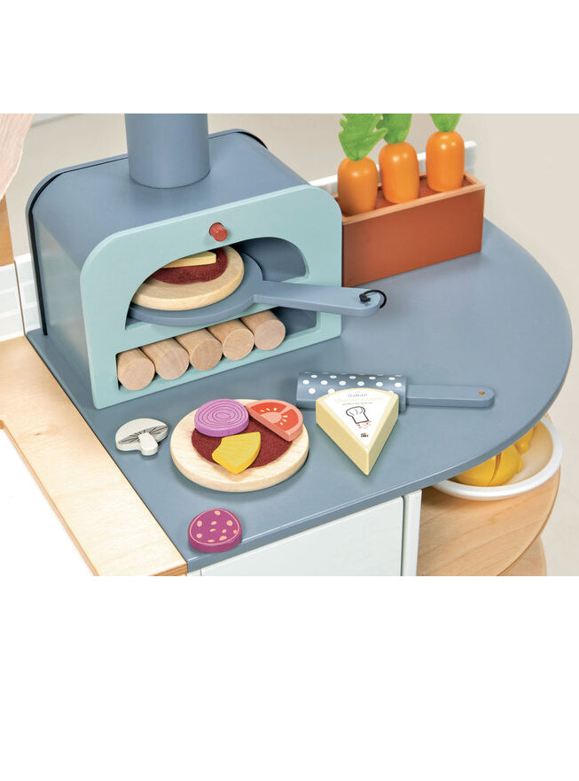 La Fiamma Grand Large Wooden Kitchen Childrens Toy Set - Close Image 2