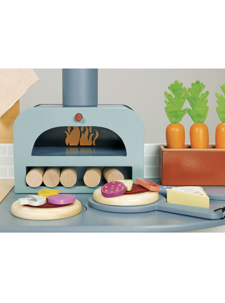 La Fiamma Grand Large Wooden Kitchen Childrens Toy Set - Close Image 5