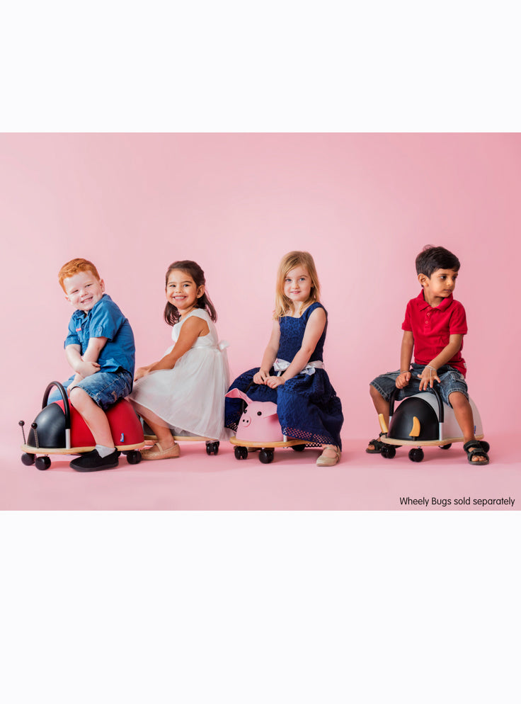 Ladybug Childrens Large Wheely Bug Ride On - Lifestyle Image 4