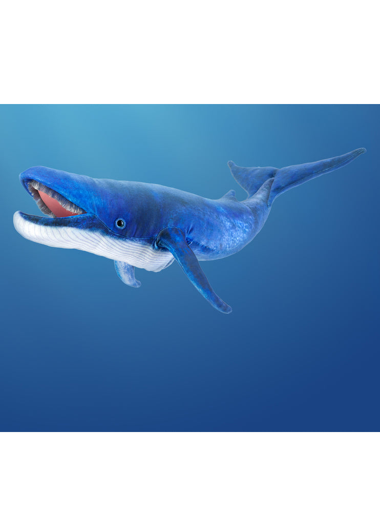 Large Blue Whale Hand Puppet - Lifestyle Image