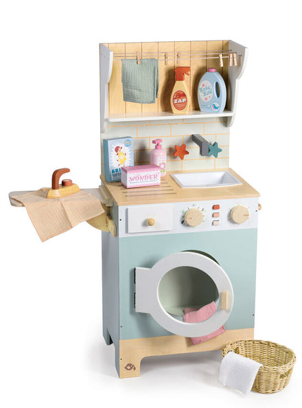 Large Wooden Laundrette Childrens Toy Set - Main Image 1