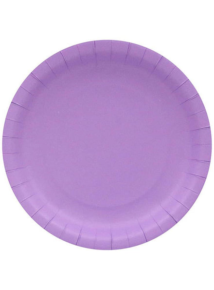 Image of Lavender Purple 10 Pack 18cm Paper Plates