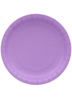 Image of Lavender Purple 10 Pack 23cm Paper Plates