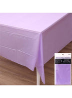 Image of Lavender Purple 270cm Plastic Table Cover