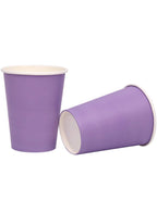 Image of Lavender Purple 20 Pack Paper Cups
