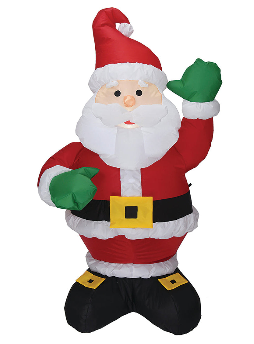 LED Inflatable 120cm Santa Claus Christmas Decoration