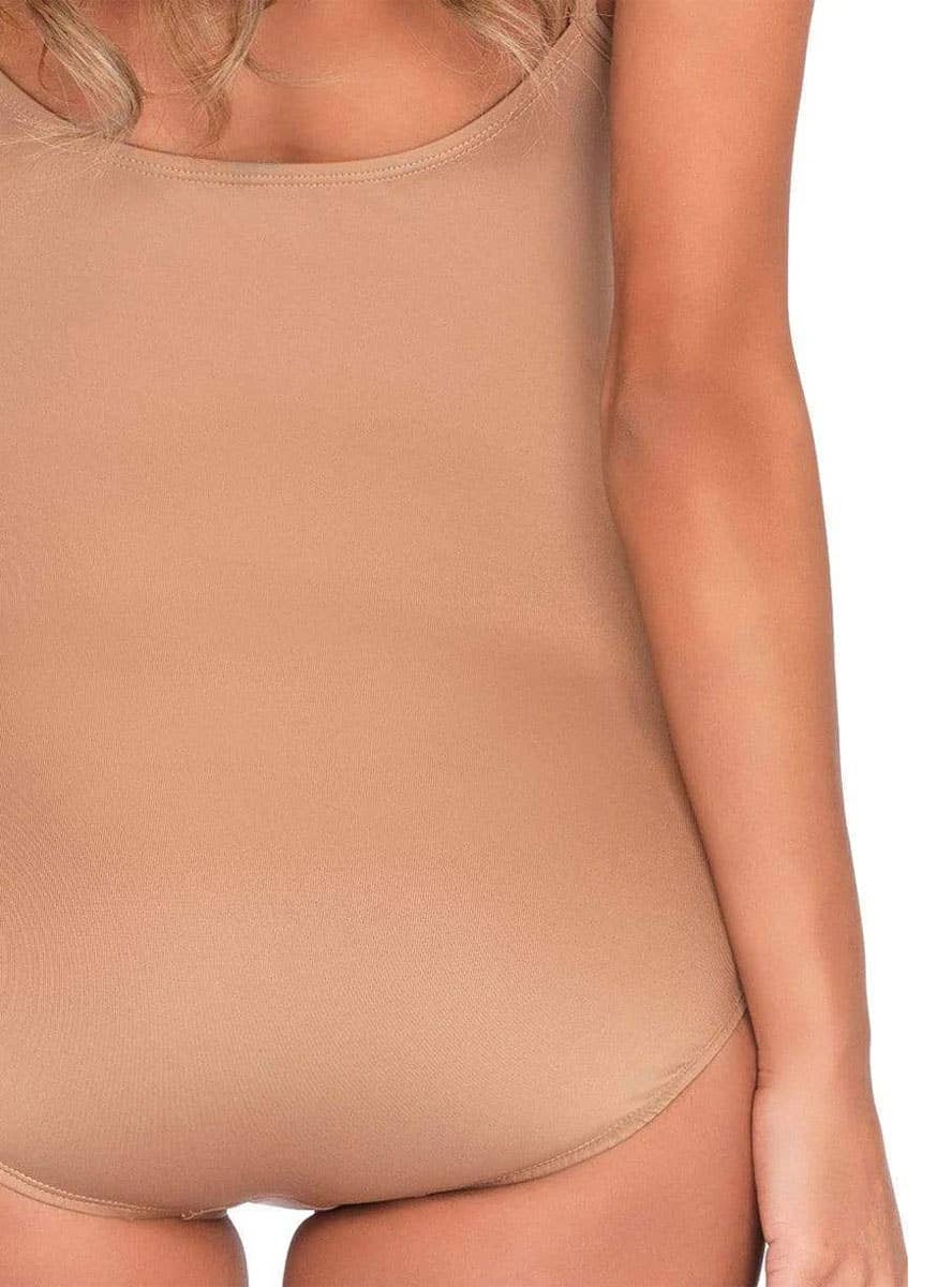 Womens Nude Bodysuit Costume Basic - Close Back Image