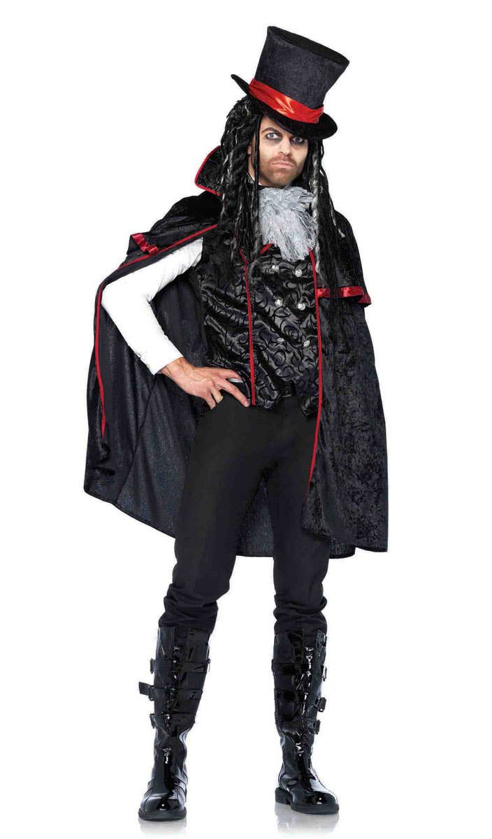 Deluxe Mens Vampire Costume Mens Vampire Halloween Costume
